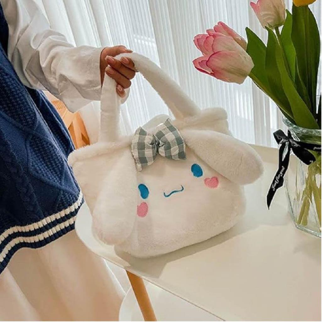 حقيبة يد فرو شخصيات كيوت للأطفال